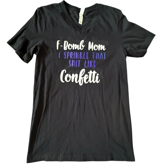 Bella Canvas Black Tee - Picture 1 of 5